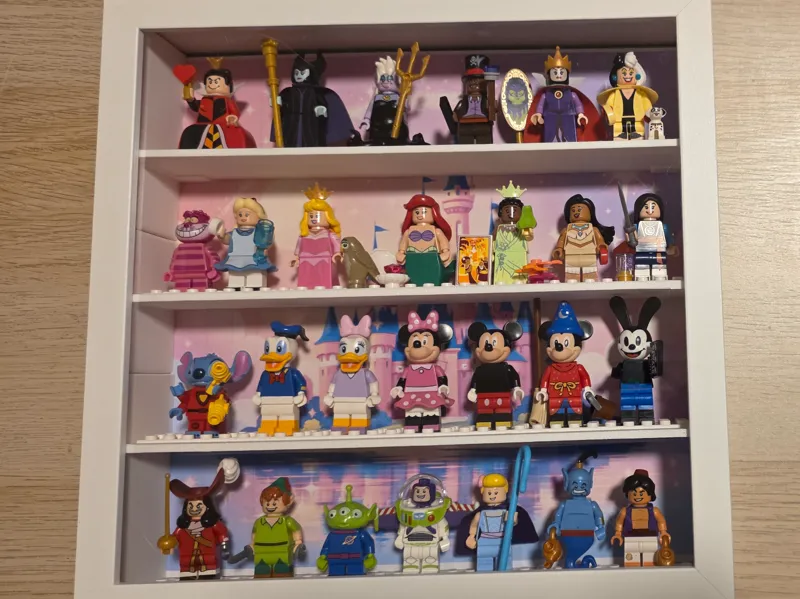 Ikea Shelf Minifigure Display