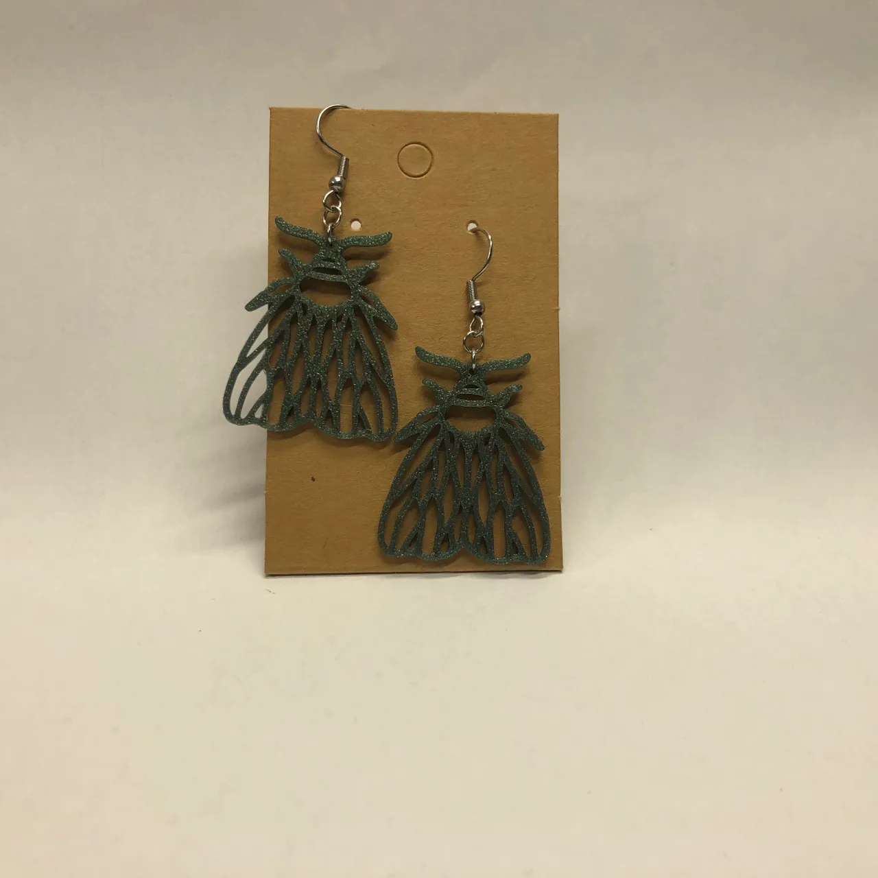 Moth earrings, no AMS, 0.4 mm nozzle view 2
