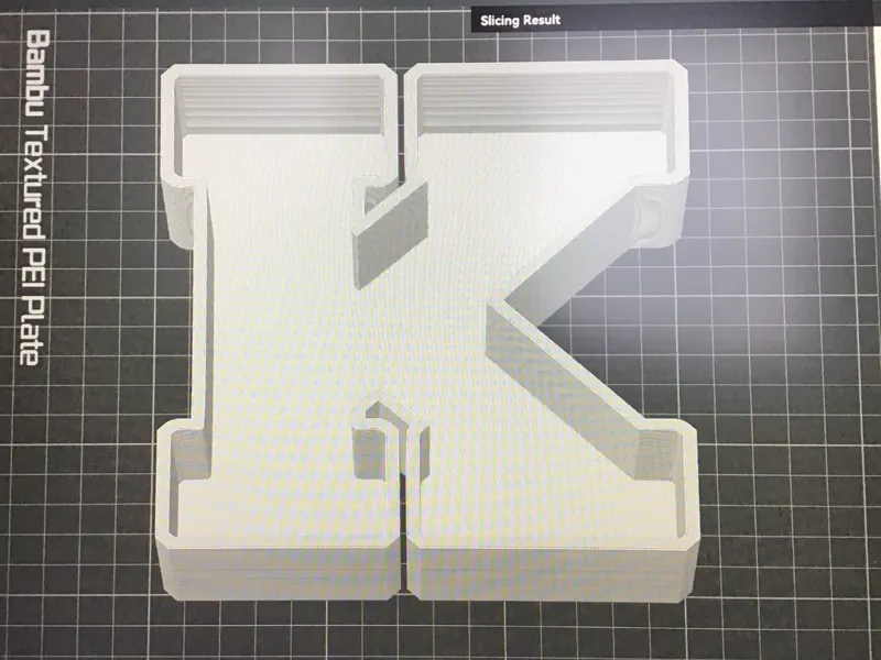 Candy dish letters (K)