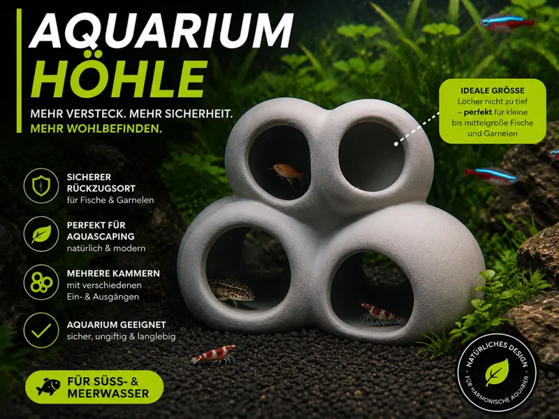 Aquarium-Höhle
