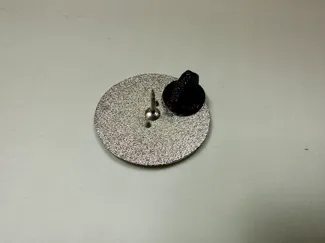 Pin backing lock