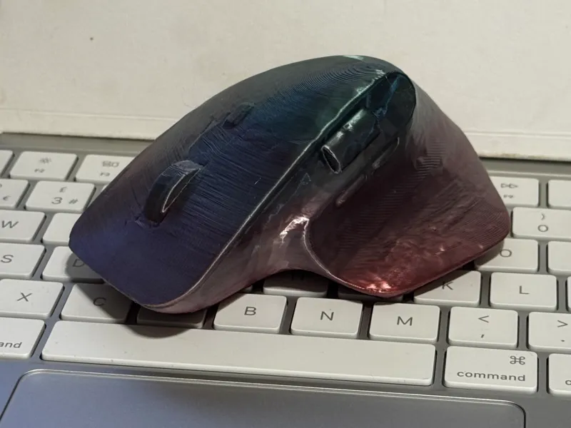 Logitech MX Master 3s Dummy 3D scan - Test Fit