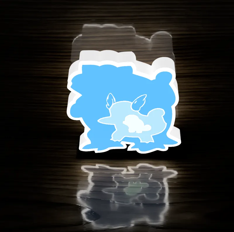 Squirtle Shadow Evolution Lightbox