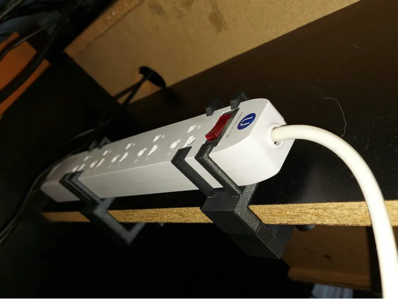 Soporte de pinza para regleta 