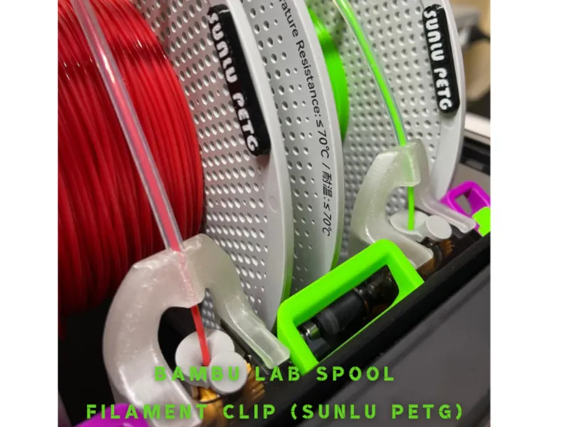 Spool Filament Clip Sunlu PETG