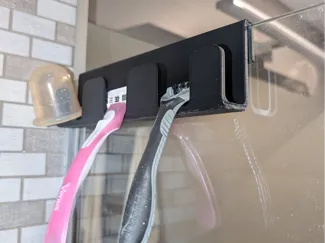 Walk In Shower hanger hook shelve for glass 8mm