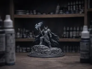 Fantasy Todesritter Anführer
