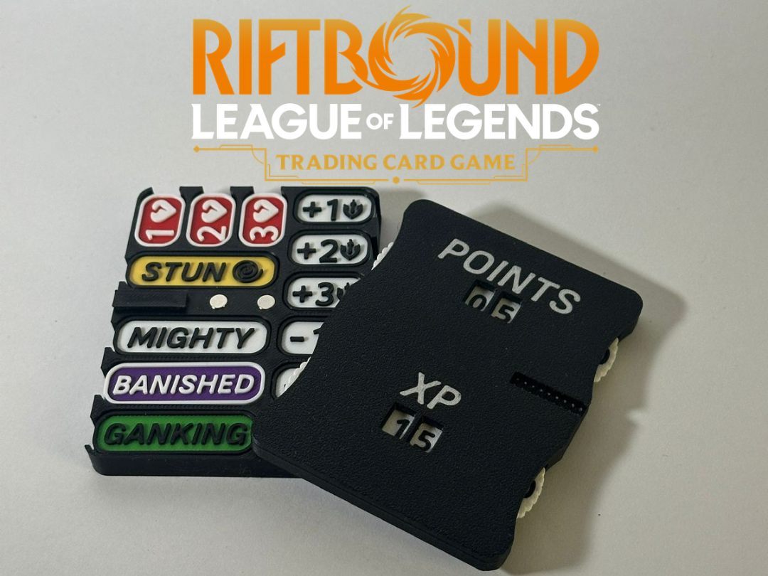 Riftbound - Token case & counter (Fits in deckbox)