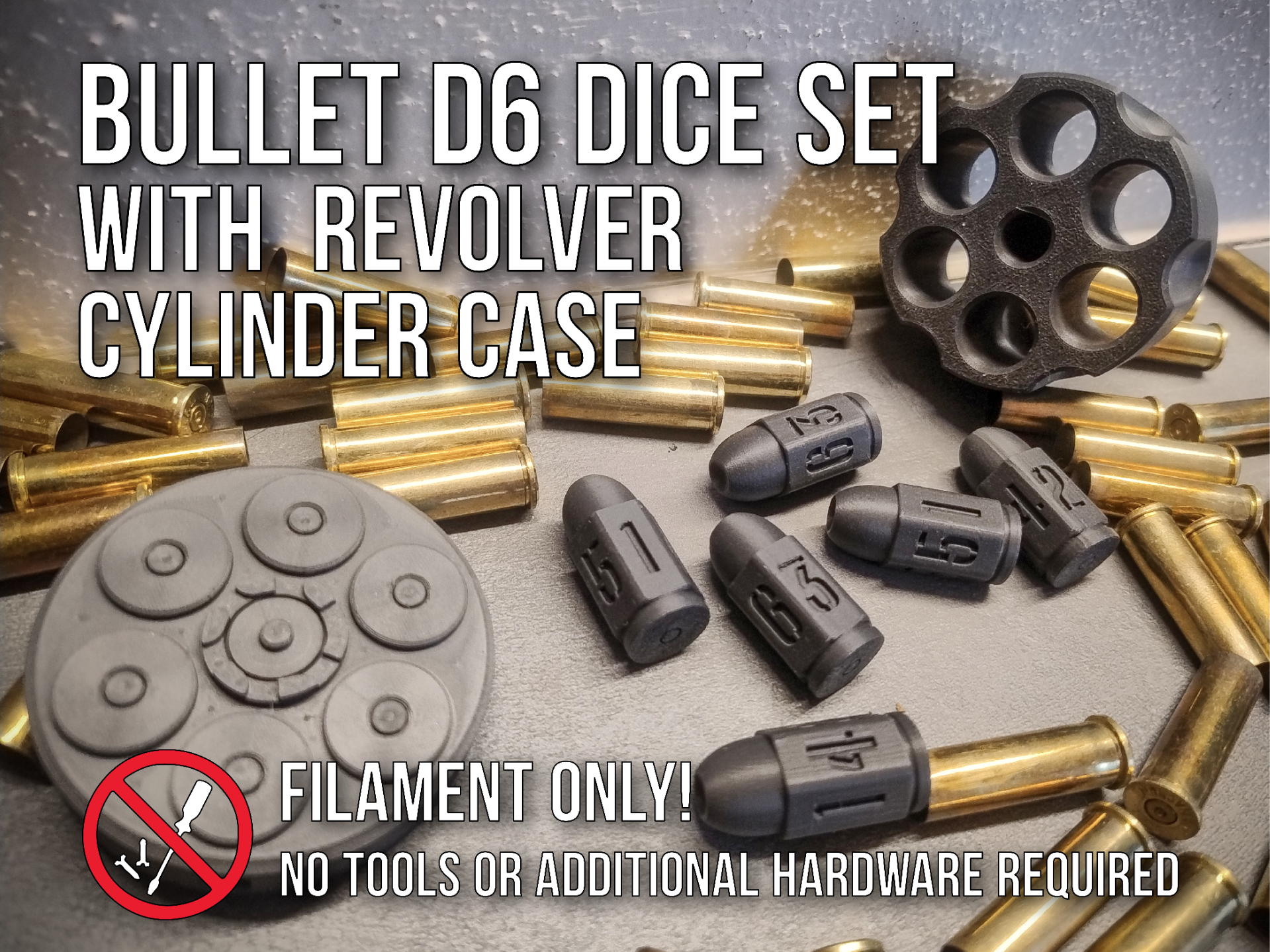 The Gunslinger D6 Dice Set