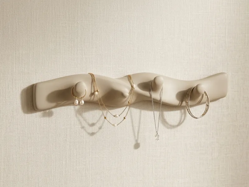 Biomorphic Jewelry Wall Hanger