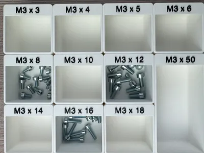 Schrauben Screws Organizer