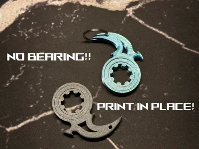 KEYRAMBIT — A Keychain for Your Keys — Spin Your Keys