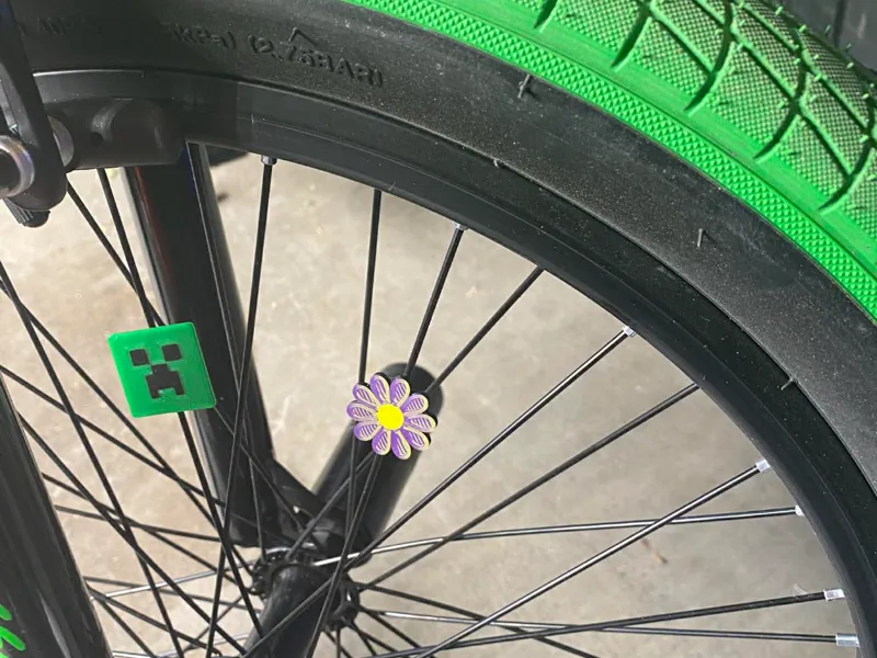 Flower Bicycle Spoke Clip