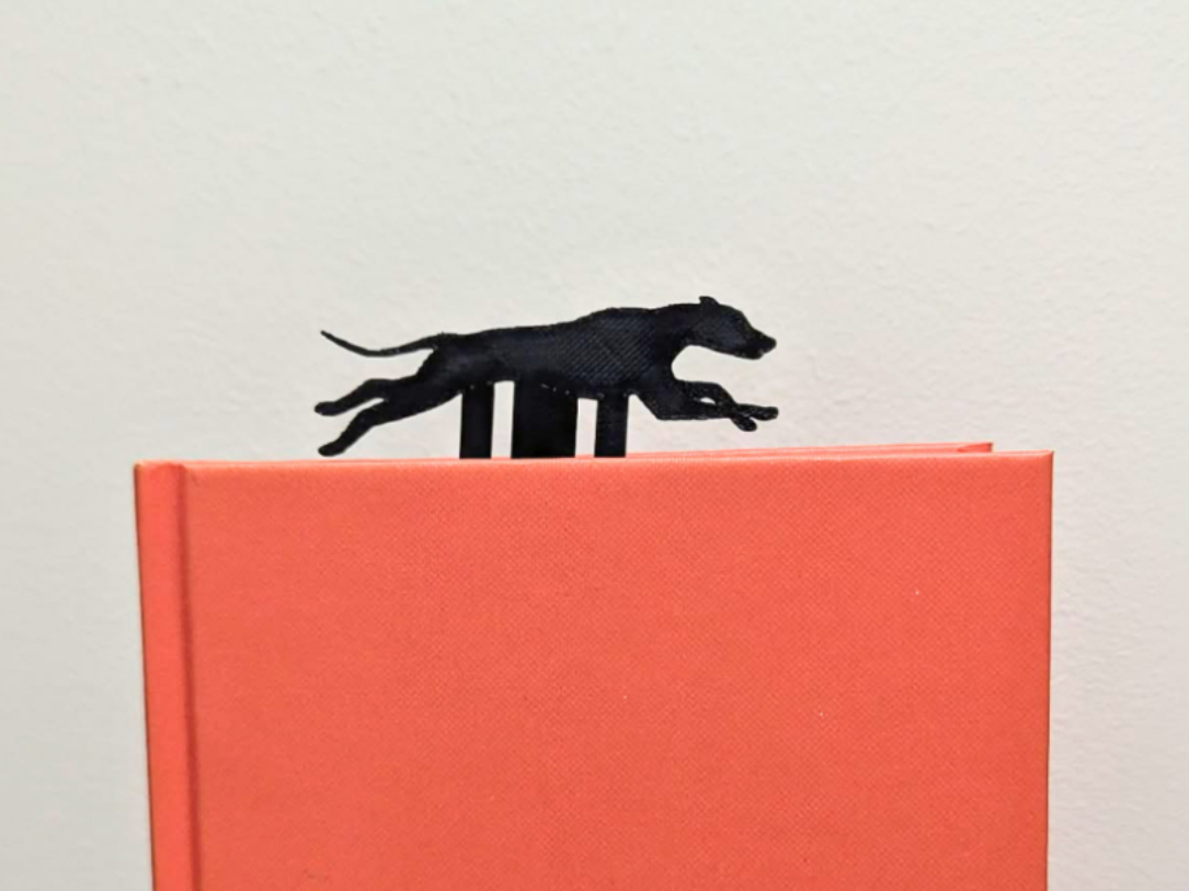 Greyhound Bookmark