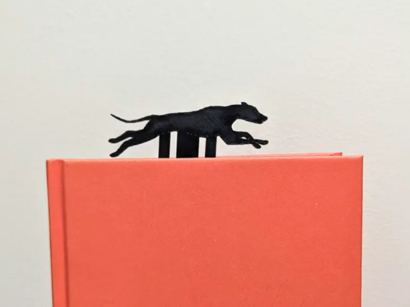 Greyhound Bookmark