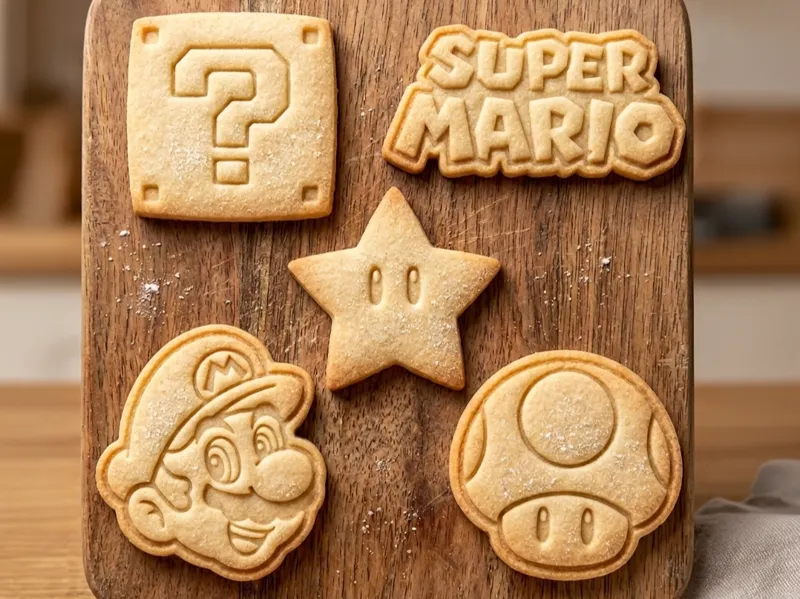 Super Mario Cookie Cutter Set  - 5 Designs