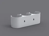 Wall fixing screw catch type