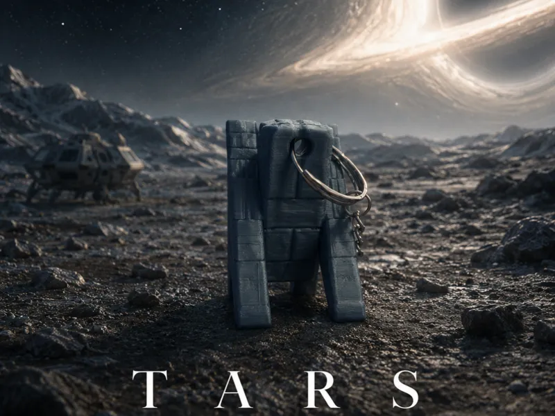 TARS Keychain – Beyond the Horizon Interstellar