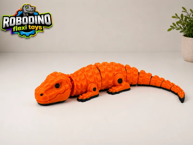 Articulated flexi toy - T-rex - Robot dinosaur set