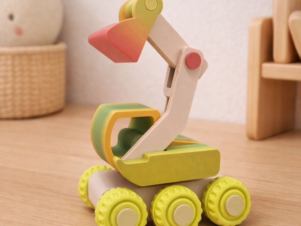 Toy Excavator – Easy to Print