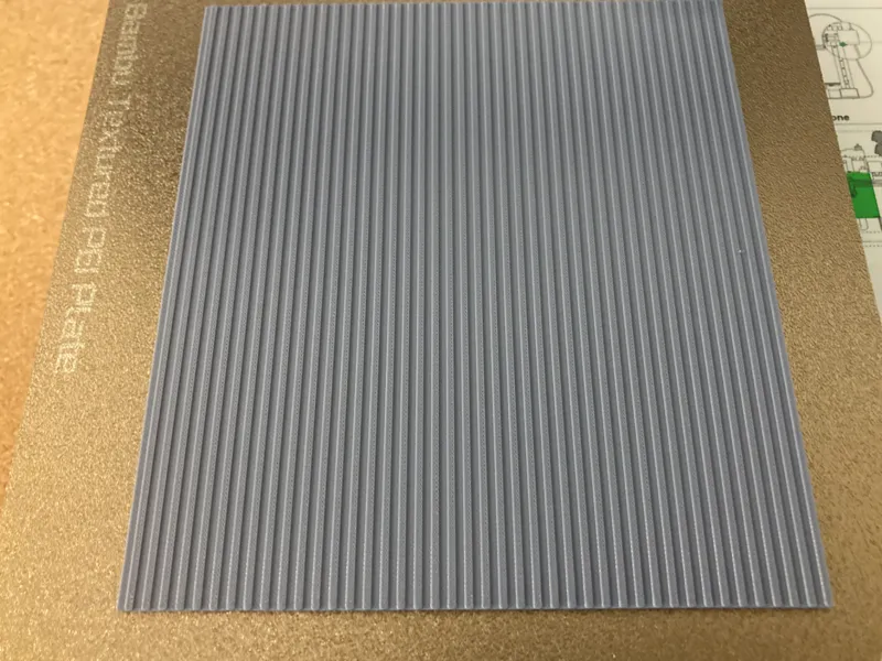 Steel Wall Ribbed - HO Scale