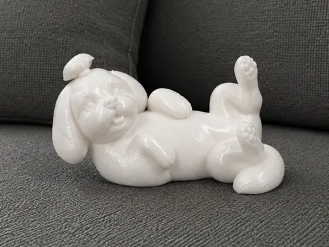 Lying Shih Tzu - Dog - Animal - Decor