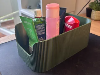 Aesthetic Bathroom Organizer Box (250mm x 155mm)