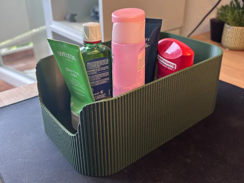 Aesthetic Bathroom Organizer Box (250mm x 155mm)