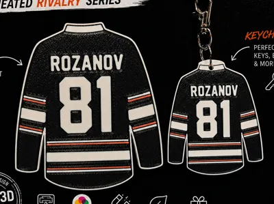 Rozanov 81 Jersey Magnet – Heated Rivalry Series