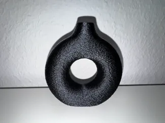 O Vase Fuzzy Skin