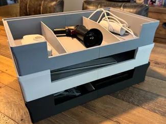 Stackable Tray/Bin With Optional Dividers