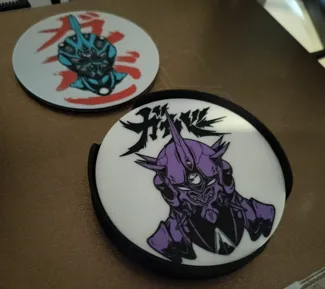 Guyver coasters