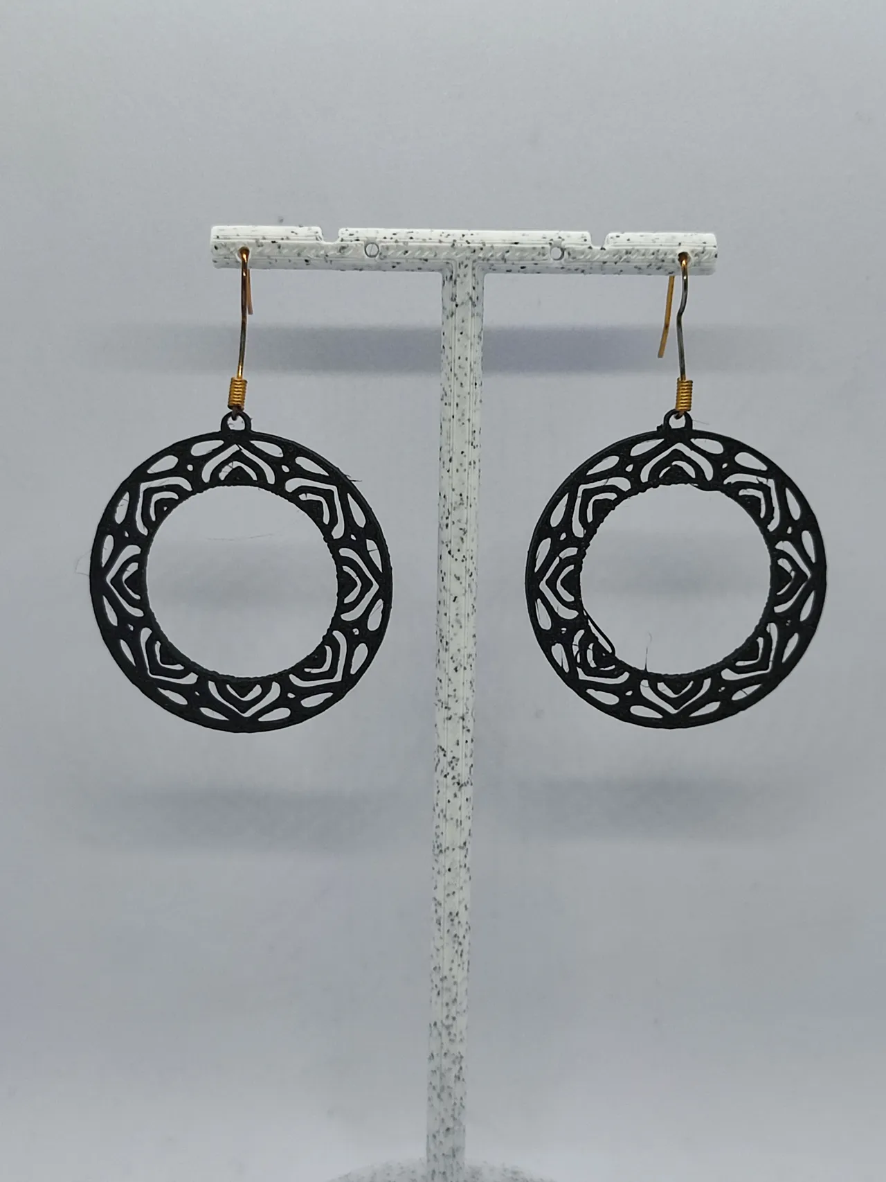 Aretes Aro Guerrero view 3