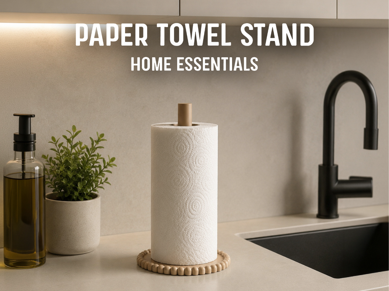 Paper Towel Stand Kitchen