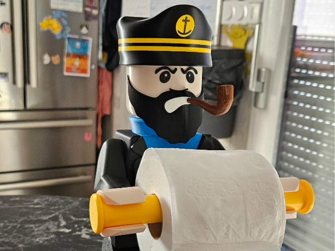Capitaine Haddock Brickman