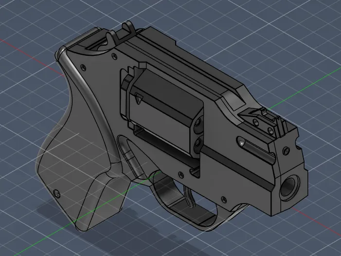 Signalis All Models SIGNALIS Revolver - Free 3D Print Model - MakerWorld