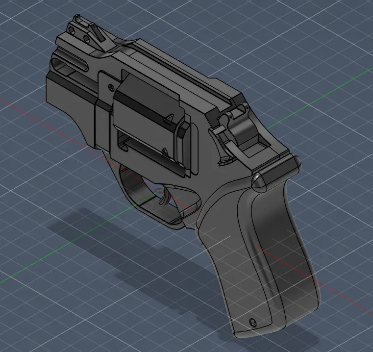 Signalis All Models SIGNALIS Revolver - Free 3D Print Model - MakerWorld