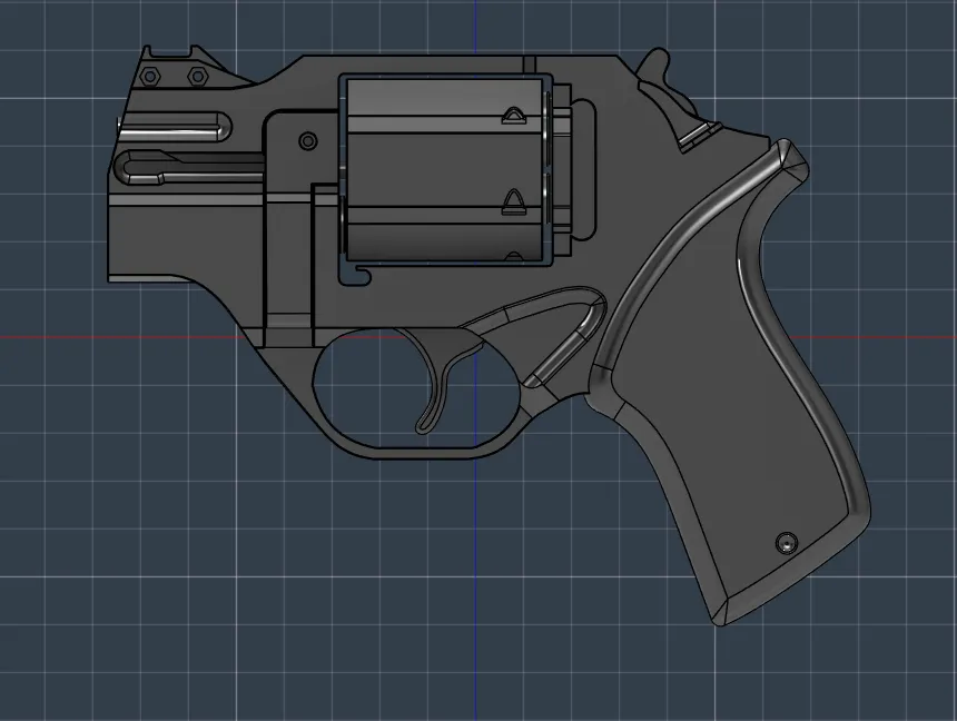 Signalis All Models SIGNALIS Revolver - Free 3D Print Model - MakerWorld