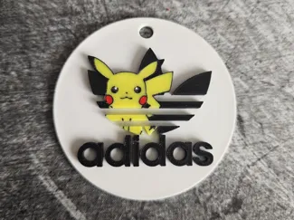 Pikachu Adidas Keychain
