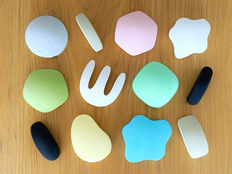 Geometric Coat Hooks