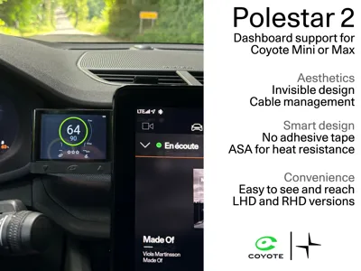Invisible Coyote support for Polestar 2