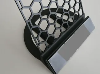 Detachable Brochure/Flyer Stand with custom plate