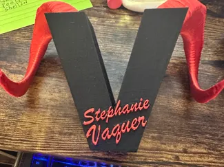 WWE Stephanie Vaquer Desk Statue 