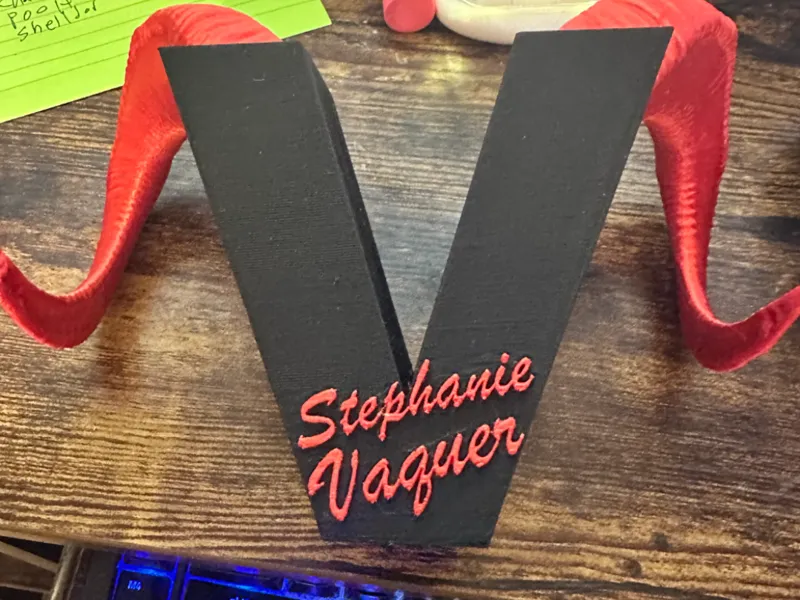 WWE Stephanie Vaquer Desk Statue 
