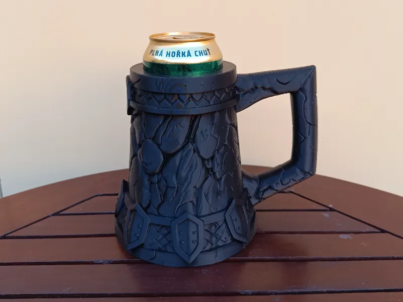 Dragon knight  Beer mug / Can holder