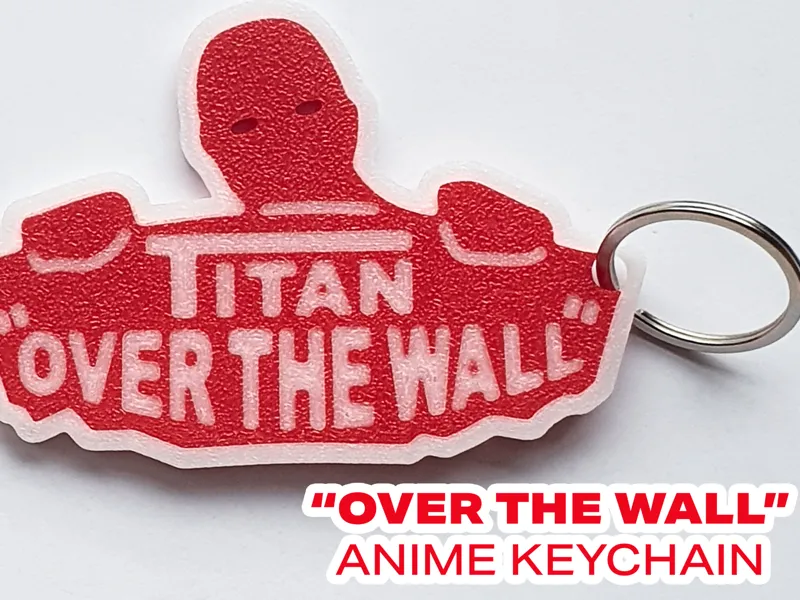 Attack on Titan x Vans keychain parody