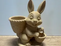 Lapin de Pâques porte-œufs — photo 2