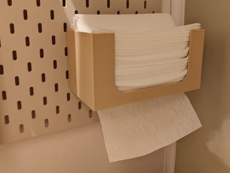 IKEA SKADIS dry wipes holder