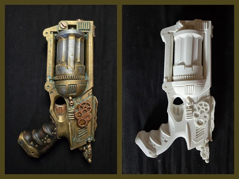 Steampunk Gun - Convention Ready