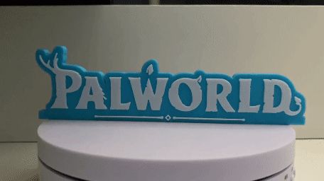 Palworld Desk Sign